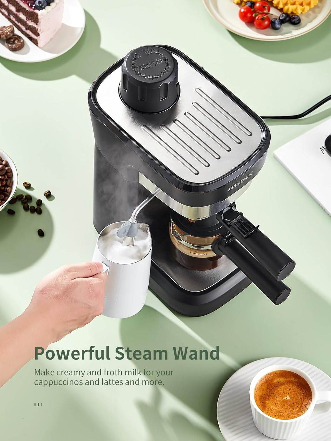 Nespresso CitiZ & Milk Espresso Machine by De'Longhi with