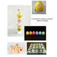 thumbnail image 6 of Kiplyki 50PCS Easter Imitation Plastic Fake Eggs DIY Toys Hand-painted Doodle Prank, 6 of 8