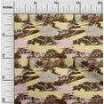 thumbnail image 2 of oneOone Cotton Poplin Brown Fabric Abstracts Sewing Fabric By The Yard Printed Diy Clothing Sewing Supplies 42 Inch Wide, 2 of 5