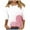 Black/Pink, variant on Valentine's Day 3/4 Length Sleeve Womens Tops Crew Neck Loose Casual Blouses Heart Print Tunic Tops Graphic Tees Shirts Gifts for Women