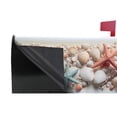 thumbnail image 4 of Ryvnso Mailbox Cover Seashells and Sea Stars Magnetic Mailbox Wrap Standard Size 21x18 Inch, 4 of 8