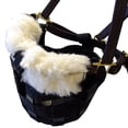 thumbnail image 1 of NOSEBAND DELUXE GRAZING MUZZLE SHEEP WOOL W/SYN Natural, 1 of 2