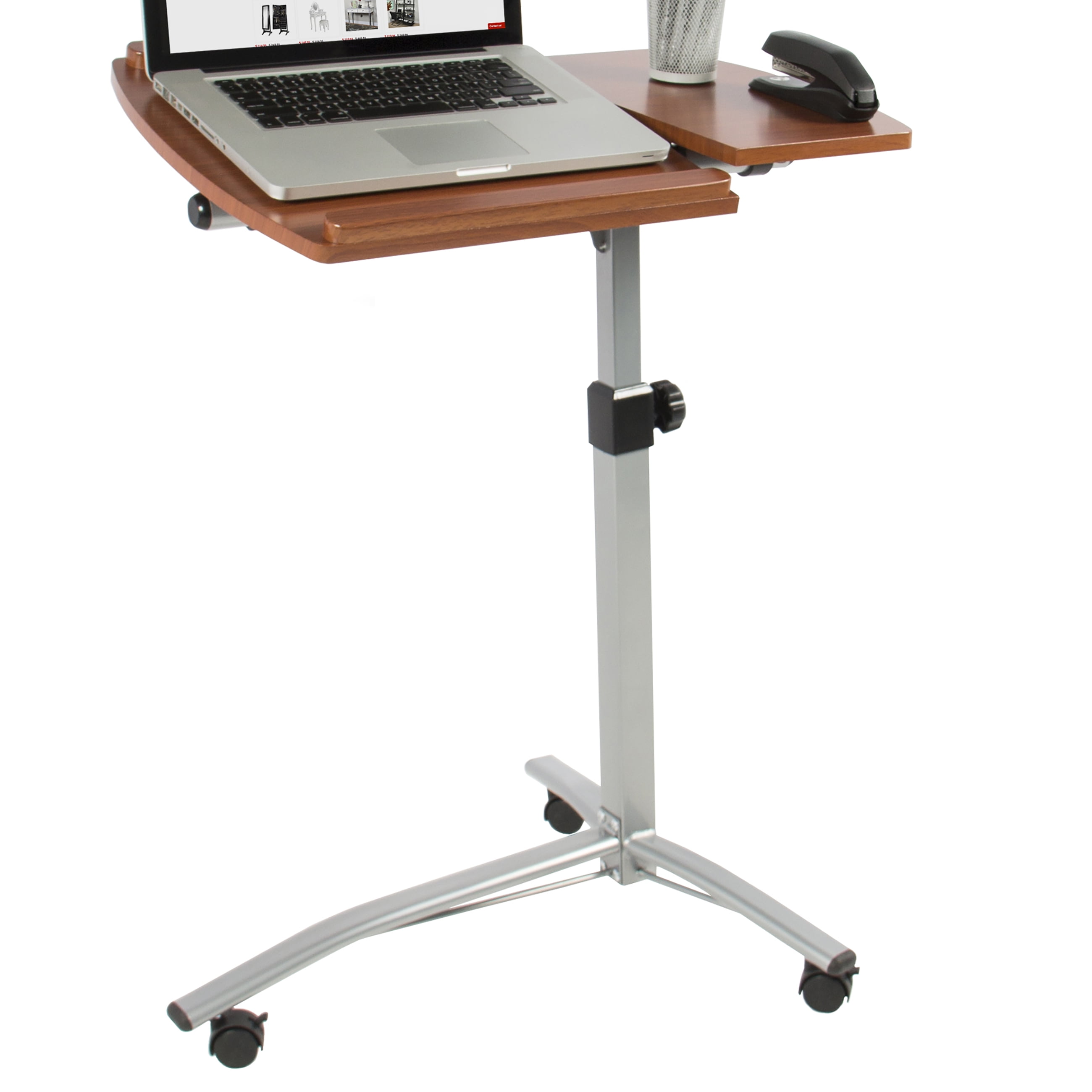 Home Garden Desks Home Office Furniture Mobile Rolling Laptop Desk Cart Stand Height Adjustable Computer Table With Whee Stbaliaacid