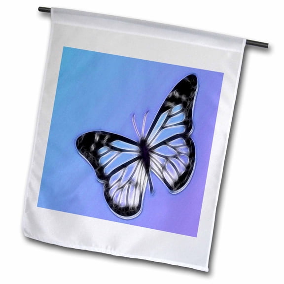 3dRose, Monarch Butterfly A, 12 x 18 inch Garden Flag