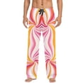 thumbnail image 7 of FORMRS Mens Pajama Pants with Pockets Sleepwear Lounge Bottoms Sizes S-2XL, Swirling Lines, 7 of 7