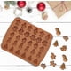 thumbnail image 4 of Christmas Silicone Mold - Gingerbread & More - 30-cavity, 4 of 5