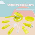 thumbnail image 1 of 9 Uds. Juego de rol para médicos, juguetes no tóxicos para médicos, regalo educativo (amarillo), 1 of 7