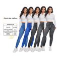 thumbnail image 4 of Set 2 Leggins Mujer Mezclilla Faja Alta Mallas Gruesa Mayon, 4 of 4