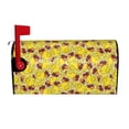 thumbnail image 2 of Lsque Duck with Star Sunglasses Mailbox Cover Standard Size ,Magnetic Mailbox Covers Post Wraps Letter Box Cover -21x18 in, 2 of 9