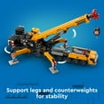 thumbnail image 6 of LEGO City Yellow Mobile Construction Crane Building Toy, Creative Birthday Gift for Kids, 60409, 6 of 7