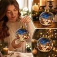 thumbnail image 6 of Eagokdc Light‑Up Christmas Ball Decorations Clear Hanging Ornaments, Farmhouse Hanging Balls for Christmas Tree Wall Window Ceiling Decor, 6 of 6