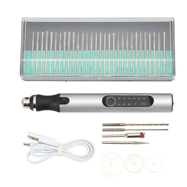 Engraving Machine, Engraving Pen Easy To Operate Portable For Grinding Lettering For Cutting For Drilling Silver