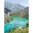thumbnail image 2 of Zwick, Martin 25x32 White Modern Wood Framed Museum Art Print Titled - Landscape along the Tien Shan Highway-the Kurpsai Reservoir, 2 of 4