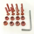 thumbnail image 3 of destyer 8pcs Replacement Skateboard Hardware Set Longboard Screws Accessories orange, 3 of 9