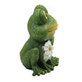 thumbnail image 3 of Home & Garden Mini Frog Painted Critter Polyresin Landscape Accent 12313, 3 of 3