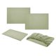 thumbnail image 1 of Sábanas ajustables de lujo 4 Pcs / Kit Ropa de cama Cama de lino Sábana ajustable Sábanas ajustables Fundas de almohada Verde Verde Magideal Sábanas ajustables de lujo, 1 of 7