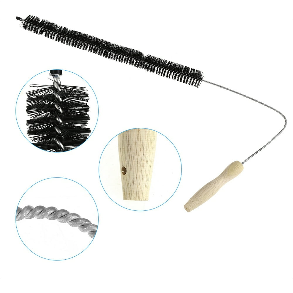 Fugacal Clothes Dryer Vent Brush Long Flexible Rod Cleaning Tool for