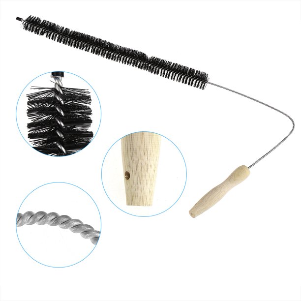 Fugacal Clothes Dryer Vent Brush Long Flexible Rod Cleaning Tool for