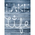 thumbnail image 2 of Prime, Marcus 25x32 Gold Ornate Wood Framed with Double Matting Museum Art Print Titled - Lake Living, 2 of 4