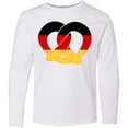 thumbnail image 3 of Inktastic German Flag in Pretzel Shape Long Sleeve Youth T-Shirt, 3 of 5