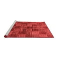 thumbnail image 2 of Ahgly Company Machine Washable Indoor Rectangle Checkered Red Modern Area Rugs, 2' x 5', 2 of 4