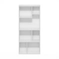 thumbnail image 4 of Furinno Daly 7-Cube Irregular Cubes Bookcase, Bookshelf, Storage Organizer, White, 4 of 6