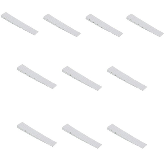 10Pieces Multipurpose Furniture Wedges for Leveling Tables Chairs Fridge Toilet Flexible Plastic Shims Elegant Color