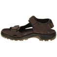 thumbnail image 2 of Ecco Mens Offroad 822184 Nubuck Mocha Sandals 10-10.5 US, 2 of 4