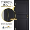 thumbnail image 5 of Embassy 4” x 4” Ball Bearing Door Hinge Heavy Duty Hinges Polished Brass with Urn Tips, 5 of 9