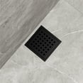 thumbnail image 6 of VIGO Elan Square Shower Drain in Matte Black, 6 of 9