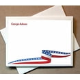 thumbnail image 2 of Little Notes by Comptime Patriotic Note Cards (40 Non-foldover Cards and Envelopes) - Premium Cover Stock, Classic Style, White, 2 of 4