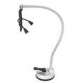 thumbnail image 1 of Soporte de pared para secador de pelo con rotación libre de 360 grados y ventosa para manos libres., 1 of 14
