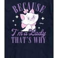 thumbnail image 3 of Disney - The Aristocats - Because Im A Lady - Men's Short Sleeve Graphic T-Shirt, 3 of 5