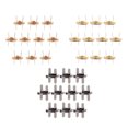 thumbnail image 3 of ziyahi 10Pcs Magnetic Fasteners Button Clasp Snaps-Purses,Bags,Clothes Gold 18mm, 3 of 9