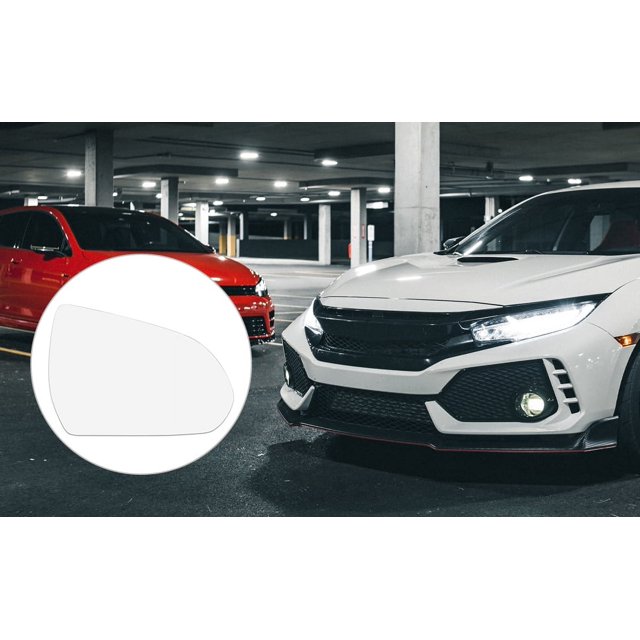Rearview Mirror Glass w/ Backing Plate Heated Right Side for Hyundai Elantra 2015-2018