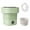 Green, variant on Portable Washing Machine, Foldable Mini Washer with Drain Basket, 3 Modes Deep Cleaning - 6.5L High Capacity for Lingerie, Personal, Baby, Delicates Cleaning(Purple)