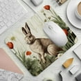 thumbnail image 2 of Rabbit Printed Gaming Mousepad Desk Mat, Non-Slip Rubber Bottom Mouse Mat 8.3x9.8 Inch - Suitable for Office and Gaming, 2 of 6