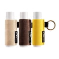 thumbnail image 1 of WK IEASON - Llavero con soporte para bálsamo labial, clip en la funda del lápiz labial, llavero con soporte para la funda del lápiz labial (Beige/marrón/amarillo), 1 of 2