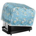 thumbnail image 5 of Yuyamidu Daisy Toaster Cover Washable Wide Slot Kitchen Small Appliance Cover 4 Slice Breadmaker Cover Small Oven Toaster Dust Cover Blue Dustproof Fingerprint Protectors, 5 of 7