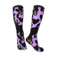 thumbnail image 5 of Lsque Cartoon Black Cats Printed Crew Socks Men's Women's LightWeight Thin Casual Calf Socks ,Knee High Socks,Cotton Socks, 5 of 9