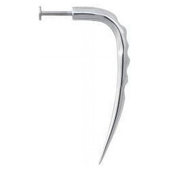 Surgical Steel Disturbed Labret Lip Piercing Barbell - 14 Gauge