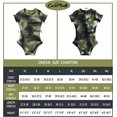 thumbnail image 4 of CutiePlusU Cotton Button Crotch Bodysuits Adult Romper Onesie- Irregular Tie Dye Unisex Black XL, 4 of 5