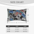 thumbnail image 6 of Fotbe Video Game Pillow Cases - Envelope Closure - Luxury, Extra Soft, Cooling Pillow Covers - Wrinkle, Fade, Stain Resistant-20"x30", 6 of 9