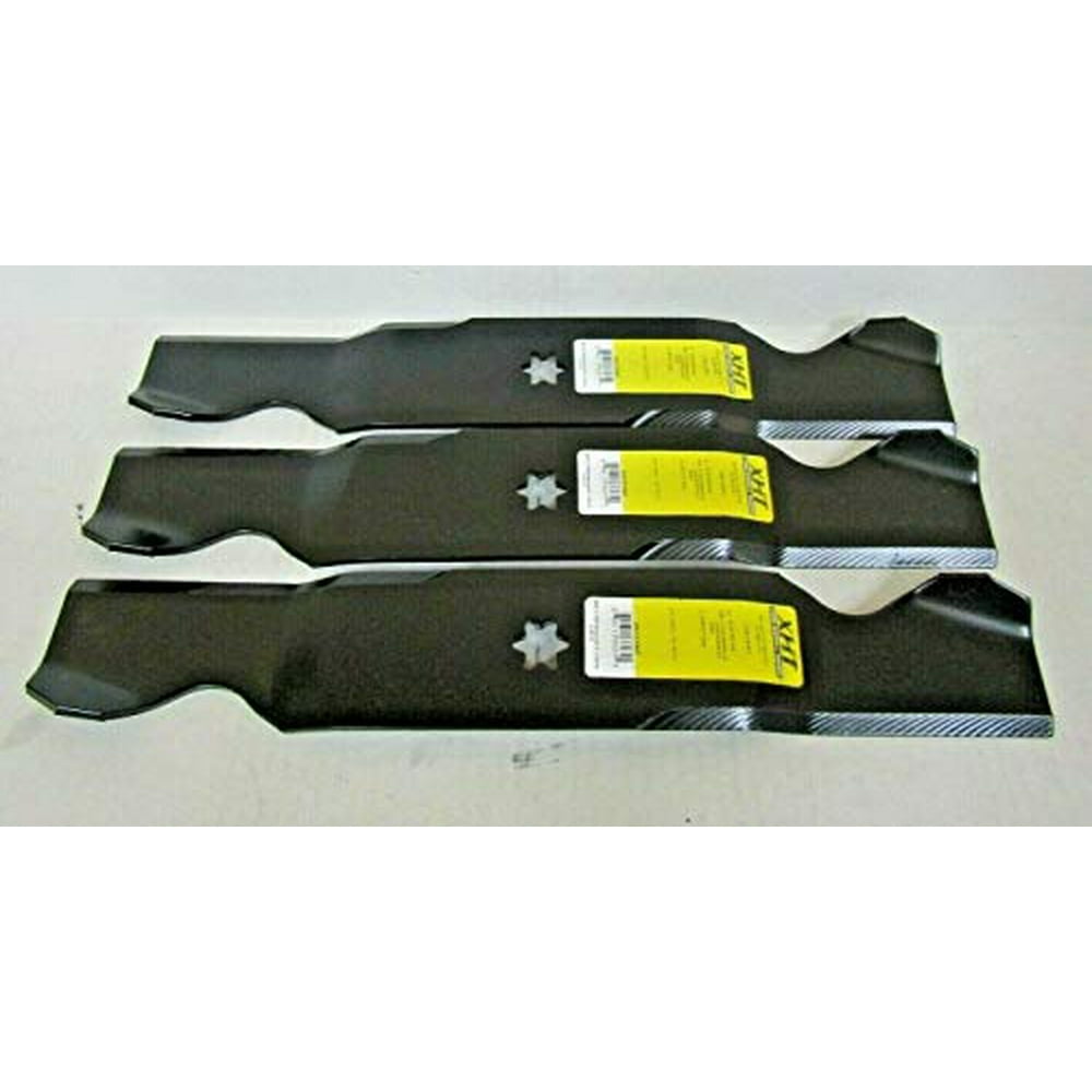 XHT 3 USA HD Blades Compatible with CUB Cadet 54" SLT 1554 SLTX 1054
