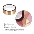 thumbnail image 3 of Uxcell Metalized Polyester Film Tape Adhesive Mirror Decor Tape 50mx35mm,Rose Gold Tone, 3 of 5
