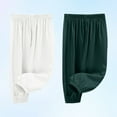 thumbnail image 2 of Ashirexll Girls Pants, Baggy Sweatpants, 2PC Summer Pants for Girls 2-10Y Solid Color Elastic Waistband Casual and Sports Long Trousers with Pockets, 2 of 7