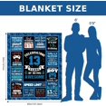 thumbnail image 4 of Yibo 13 Year Old Boy Gifts Birthday Gifts for 13 Year Old Boys Kids Blanket 40 x 50 Inches Warm Flannel Throw Blankets for Boys 13 Year Old Boy Birthday Gifts Ideas, 4 of 7