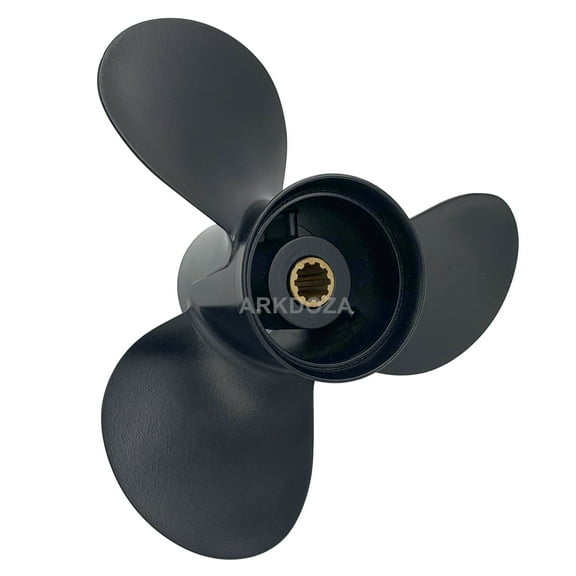 Boat Propeller 9.9x10 for Tohatsu Outboard 20-30HP Aluminum 10 Tooth 9 7/8x10