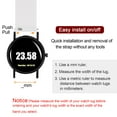 thumbnail image 5 of Uxcell Silicone Watch Band 12mm Soft Rubber Watch Strap with Stainless Steel Buckle for Men Women, White, 5 of 7