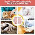 thumbnail image 6 of Cat Recovery Suit for Abdominal Wounds or Skin Diseases, Cat Onesie for Cats After Surgery Female Kitten Recovery Suit, Breathable E-Collar Alternative for Cats After Spay Anti Licking Wounds, 6 of 8
